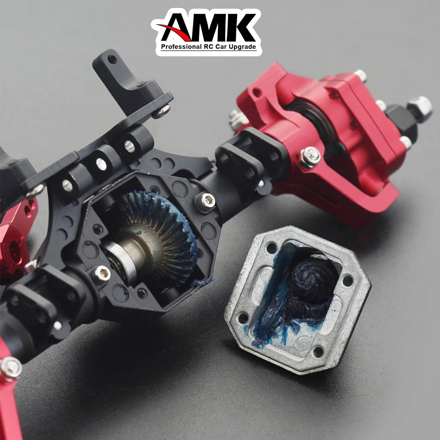 Engranaje cónico RC, 278T Heavy Duty Overdrive Bevel Gear Set para 110 RC Crawler Axial SCX10 II AR4445 Capra Portal Axle Piezas de repuesto