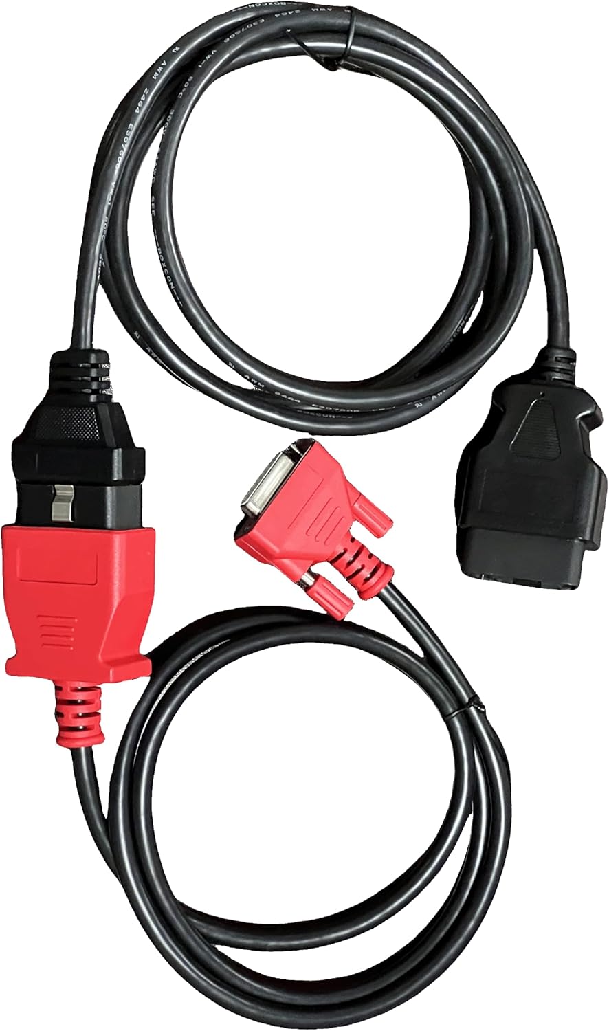 Cable de extensión OBD2 para todos los lector de códigos y herramienta de escaneo de diagnóstico, adaptador de cable extensor de diagnóstico de 5