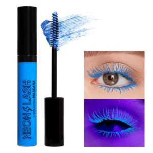 MAEPEOR Máscara de pestañas de neón de 6 colores, resistente al agua y a las manchas, para uso diario y Halloween Navidad (color 05) MAEPEOR Máscara de pestañas de neón de 6 colores, resistente al agua y a las manchas, para uso diario y Halloween Navidad (color 05)