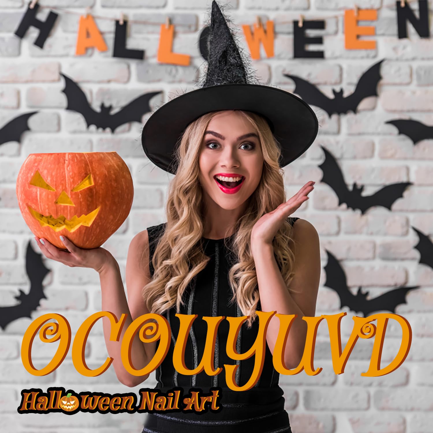 Uñas postizas a presión de Halloween, cuadradas, medianas, uñas postizas acrílicas de punta francesa rosa con diseños de telaraña de corazón, uñas