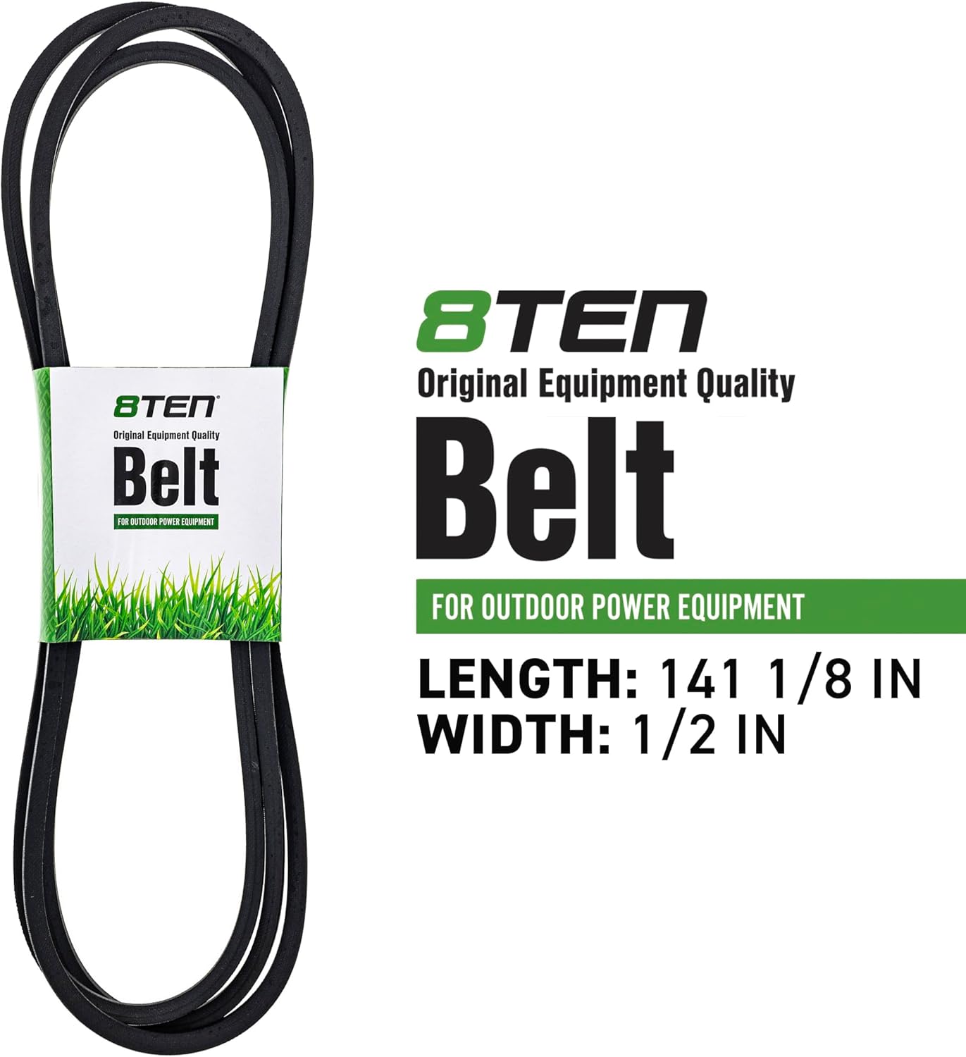 8TEN Cinturón de cubierta para John Deere L120 L130 145 D140 LA145 LA130 D150 D160 LA165 LA155 X165 48 pulgadas GX21833 GX20571