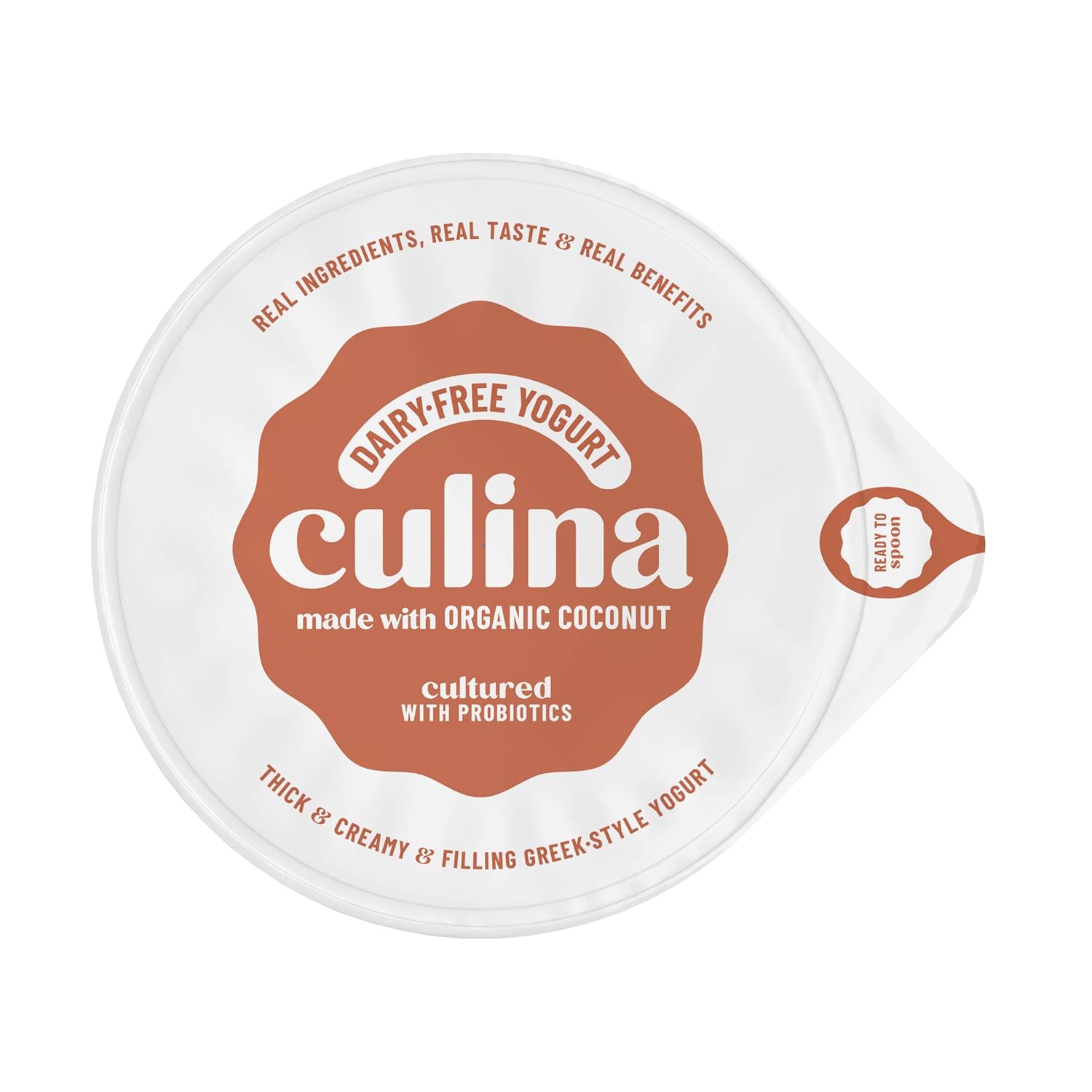 CULINA Bourbon – Yogur de coco y vainilla, 5 onzas
