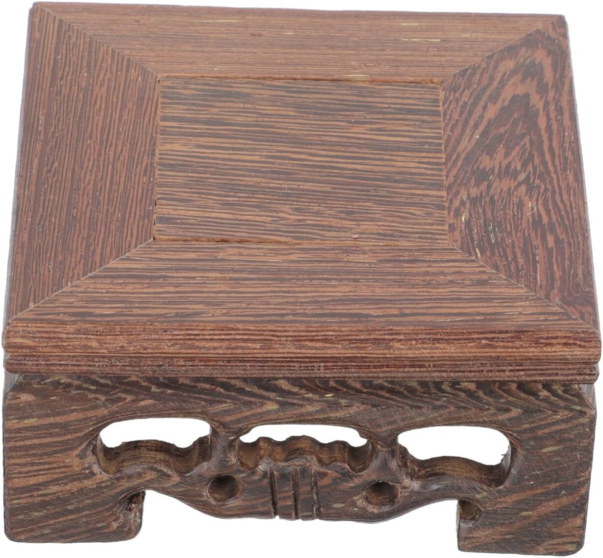 DECHOUS Base de maceta de madera para decoración del hogar al aire libre, soportes para macetas para exteriores, florero, estante de exhibición de