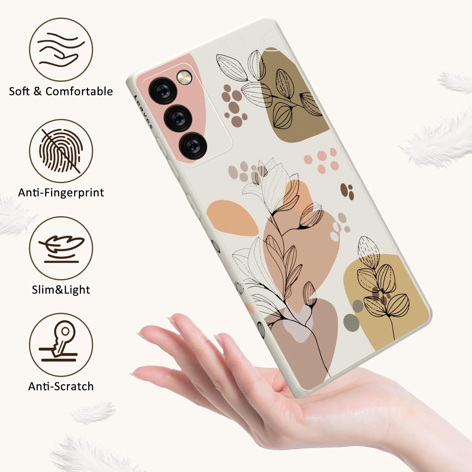MINSCOSE Funda compatible con Samsung Galaxy S20FE, diseño floral colorido de flores, suave silicona delgada, delgada, femenina, funda protectora a