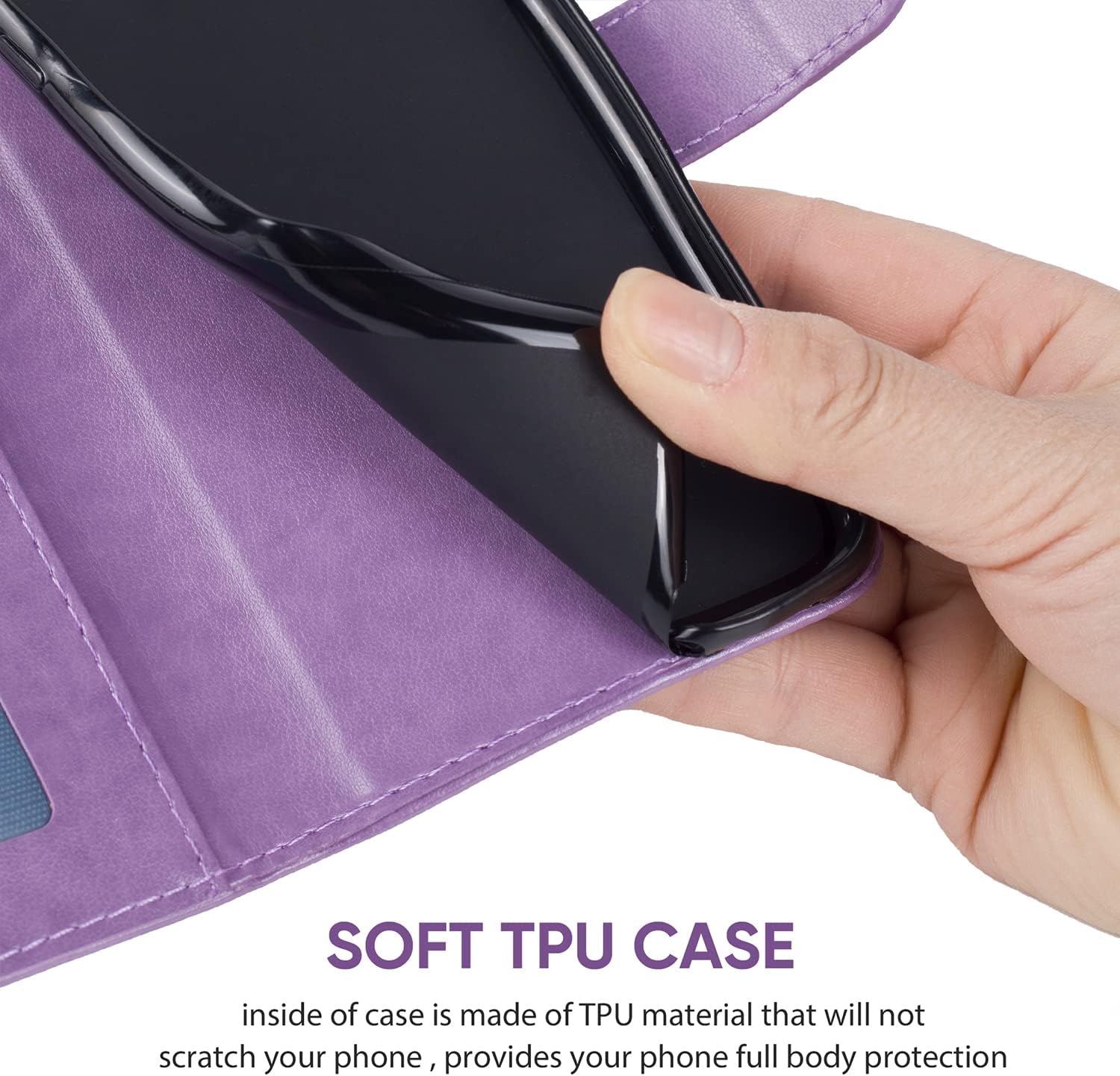 Funda para Redmi Note 12, Poco X5 5G 22111317PG Funda tipo cartera con protector de pantalla de vidrio templado, funda de piel con mandala para
