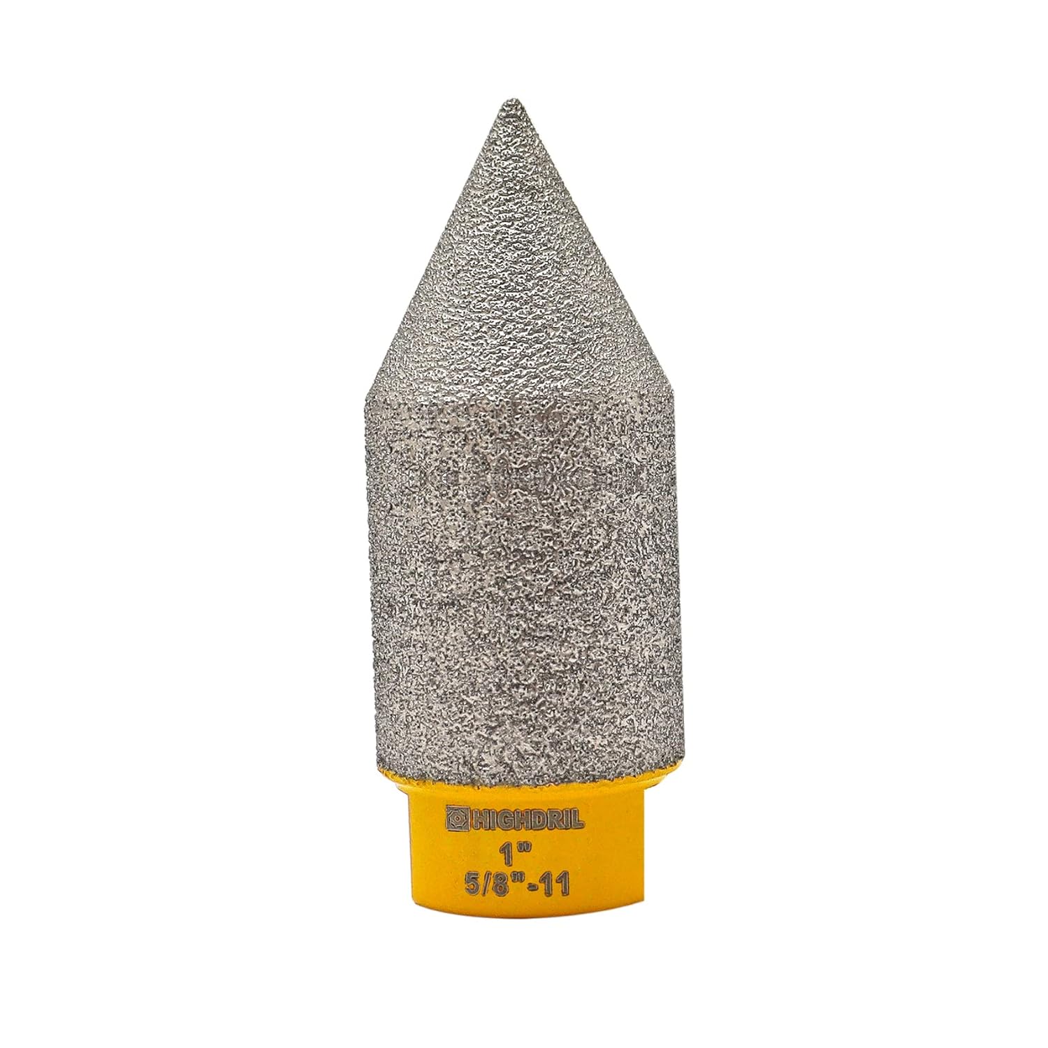 Broca de fresado de biselado de diamante, broca avellanadora de diamante HIGHDRIL con rosca de 58-11 para ampliación de agujeros de 1 pulgada (0.984