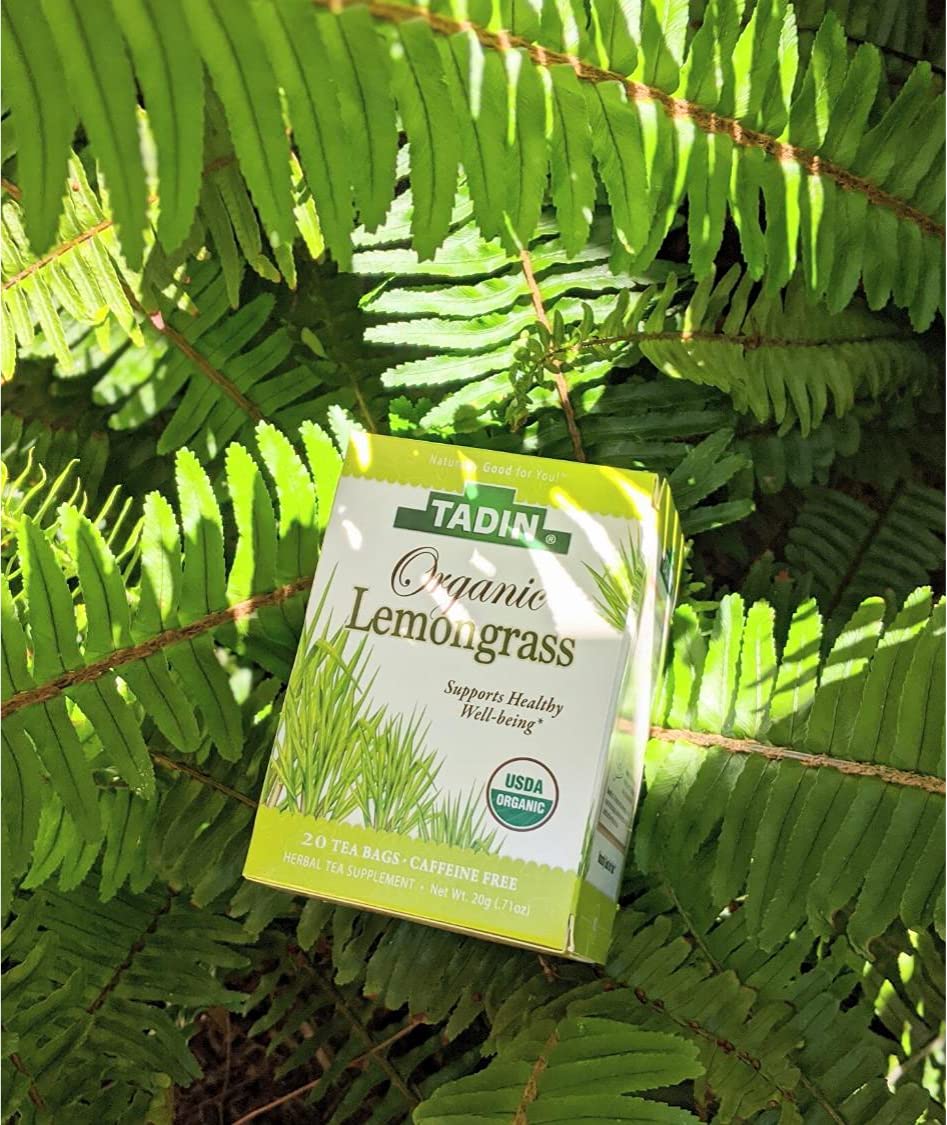 Tadin – Paquete variado de té de hierbas orgánicas, sin cafeína, 20 bolsas de té por caja, paquete de 6 cajas en total, marrón, 20 unidades (paquete