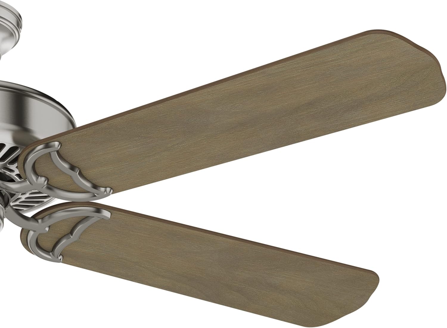 Casablanca Panama – Ventilador de techo para interiores con control de pared, níquel cepillado, tamaño grande