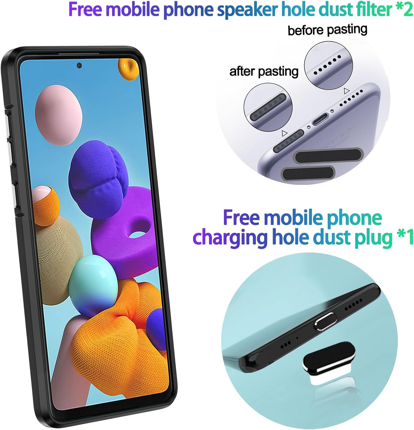 Funda de teléfono con textura antideslizante para Samsung Galaxy S21 Ultra de 6.8 pulgadas, protección de privacidad para cámara deslizante con