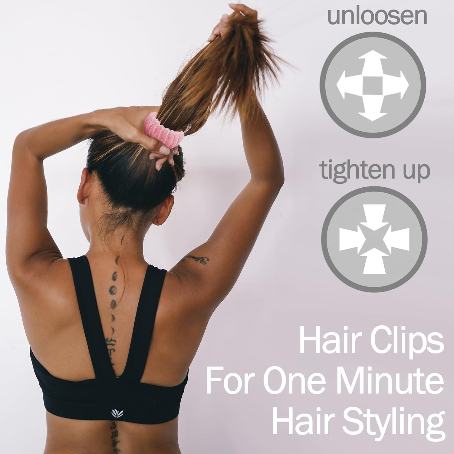 3 pinzas para el cabello mágicas Sizobi Bird Nest, pinzas de moño expandibles para cabello fino y grueso, accesorios para el cabello para mujeres y
