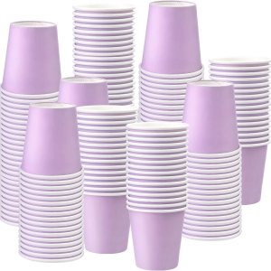 Prgery Paquete de 150 vasos de papel morados de 3 onzas, tazas de enjuague bucal, vasos de baño desechables, vasos de papel pequeños de 3 onzas, Prgery Paquete de 150 vasos de papel morados de 3 onzas, tazas de enjuague bucal, vasos de baño desechables, vasos de papel pequeños de 3 onzas,
