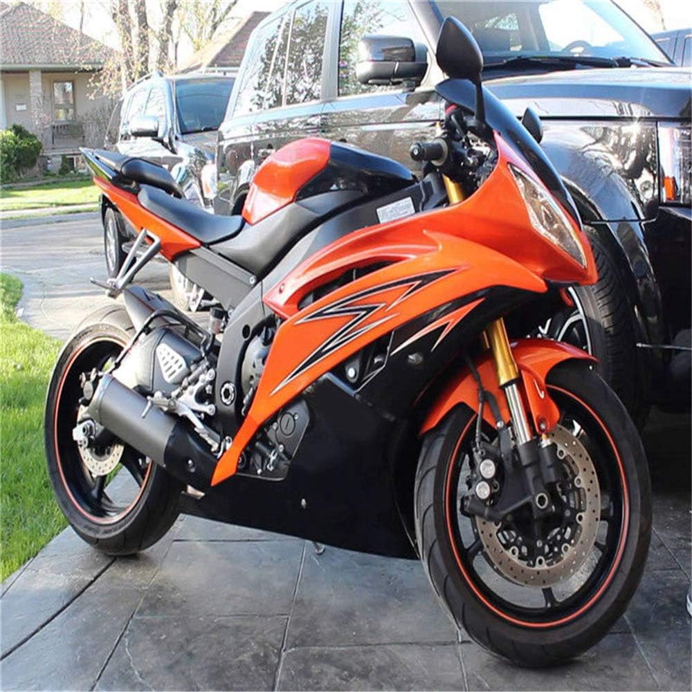 NT FAIRING Molde de inyección naranja negro carenado apto para Yamaha 2008-2016 YZF R6 nuevo kit pintado ABS plástico motocicleta carrocería mercado