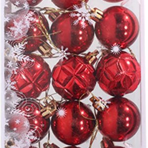 15 adornos de bolas decorativas de Navidad, bolas de Navidad, decoraciones de bolas multicolor, juego de adornos para árbol de Navidad, 2.36 pulgadas 15 adornos de bolas decorativas de Navidad, bolas de Navidad, decoraciones de bolas multicolor, juego de adornos para árbol de Navidad, 2.36 pulgadas