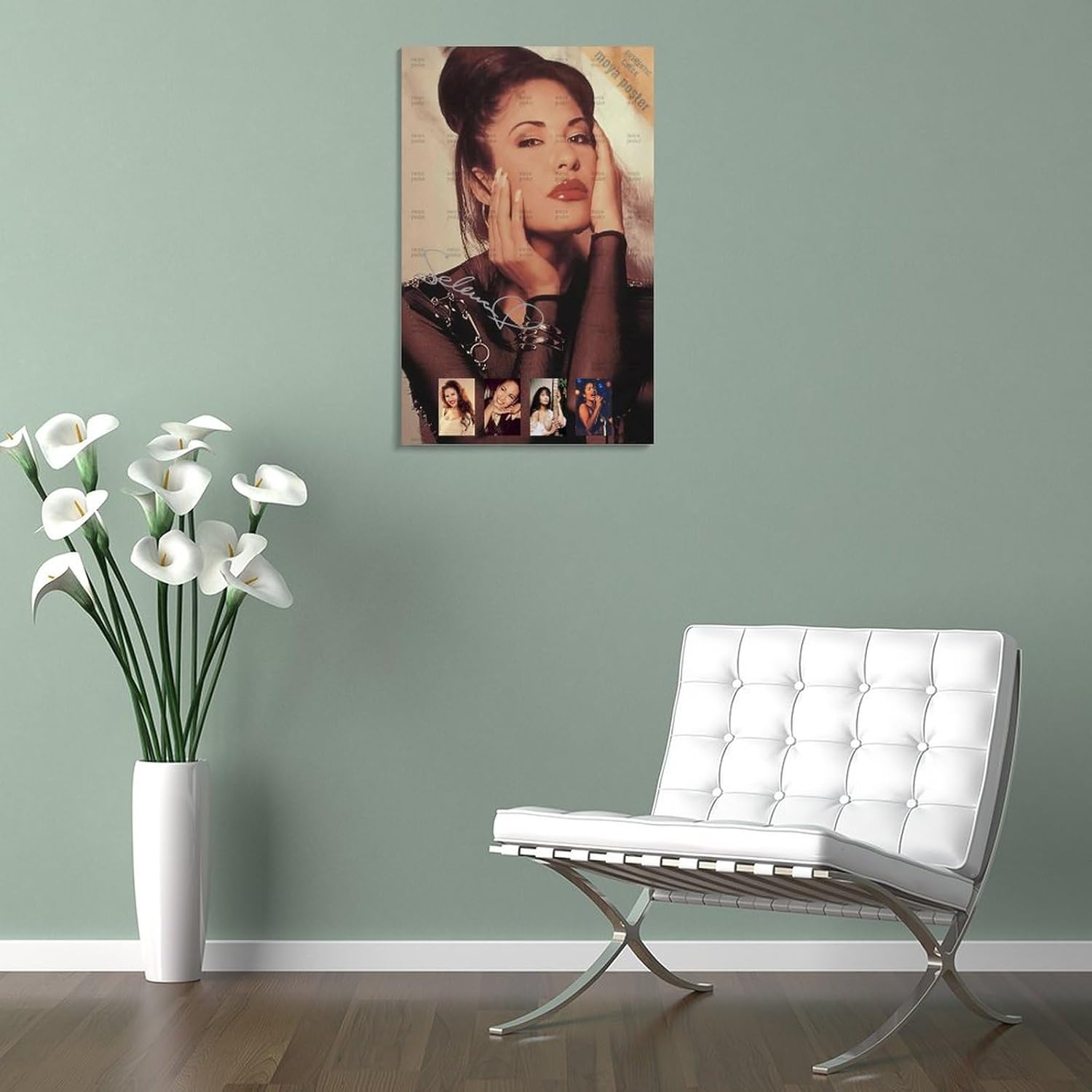 Selena Quintanilla – Póster de música vintage, pintura decorativa, lienzo, pósteres de pared e impresión artística moderna para decoración de