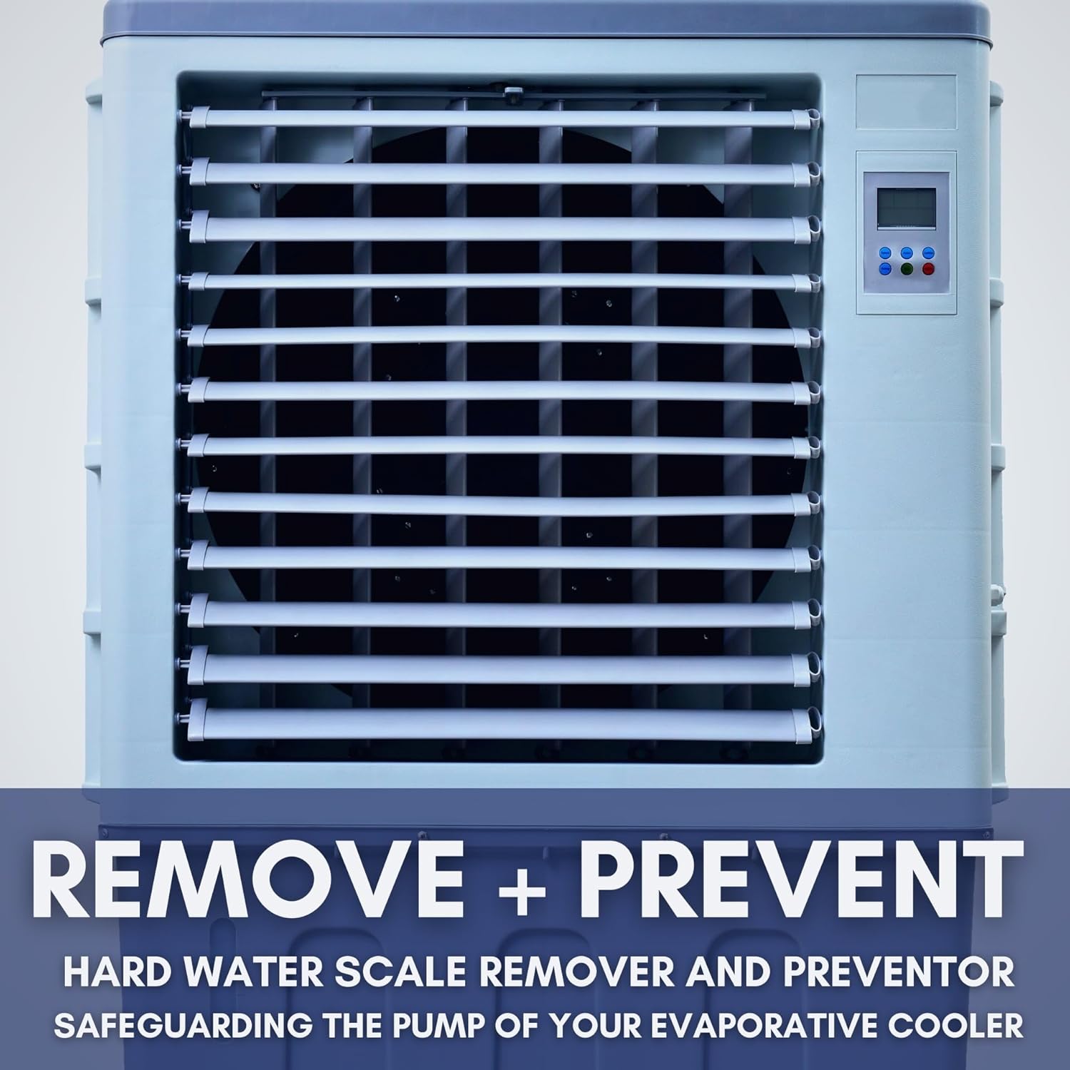 Disco de prevención de escamas de enfriador evaporativo