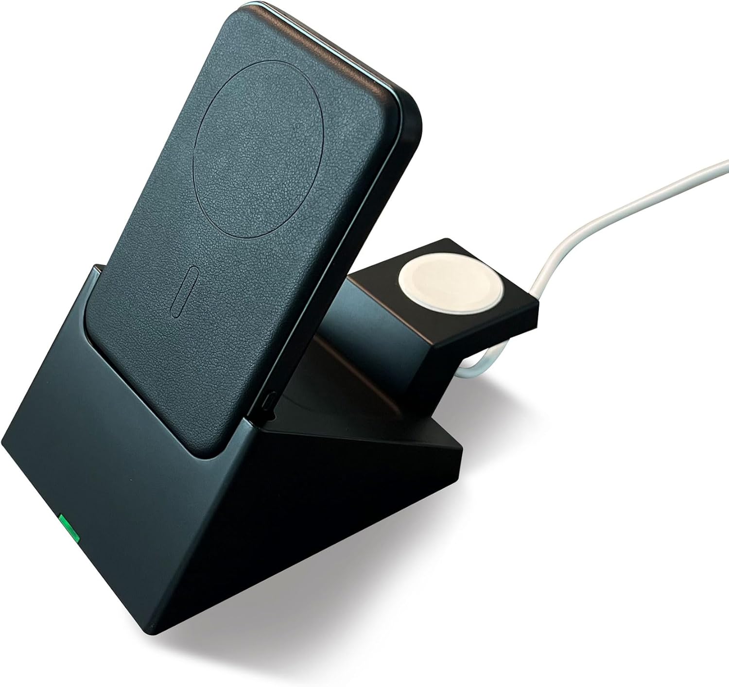 Cargador portátil inalámbrico de 5000 mAh, batería magnética, para iWatchAirpodsiPhone MagSafe Battery Park Soporte de carga inalámbrica 4 en 1