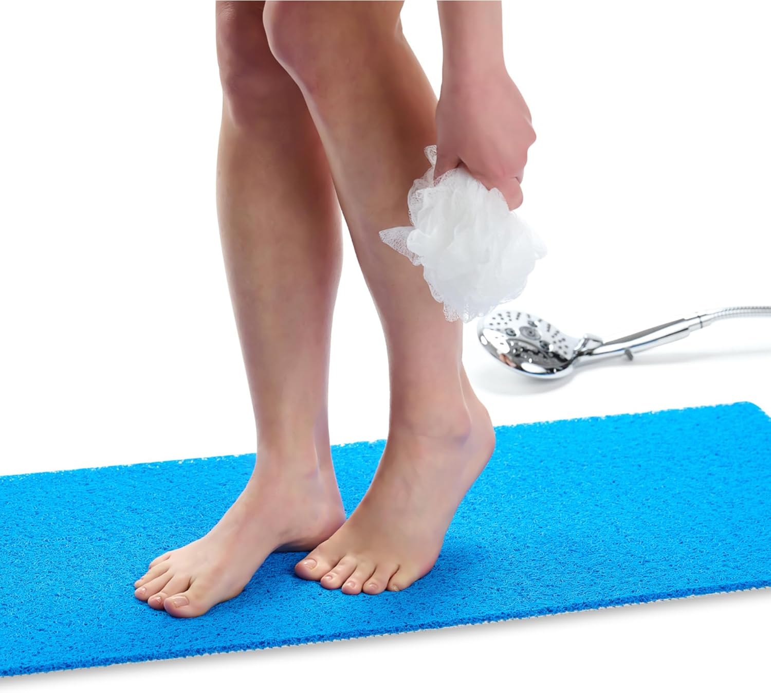 ENKOSI Loofah – Tapete antideslizante para tina, tapete de baño antideslizante, tapete de baño antideslizante para bañera, tapete de ducha