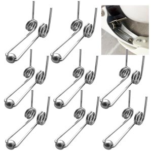 ZZXLLRO 8 piezas de alambre de resorte de torsión doble, varillas de acero inoxidable de 0.047 in de diámetro, accesorios de repuesto (longitud ZZXLLRO 8 piezas de alambre de resorte de torsión doble, varillas de acero inoxidable de 0.047 in de diámetro, accesorios de repuesto (longitud