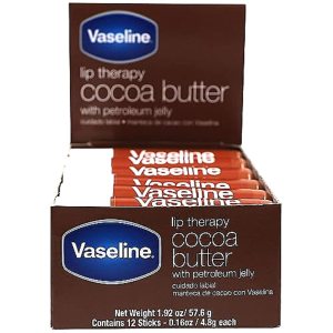 Vaseline Lip wo Backer Card Cocoa – Caja de 12 unidades Vaseline Lip wo Backer Card Cocoa – Caja de 12 unidades