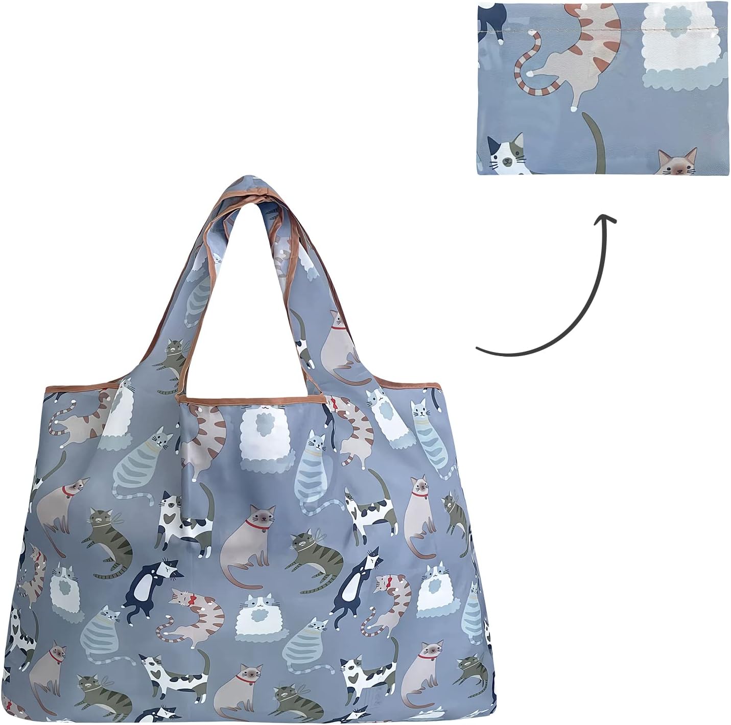Allydrew Bolsa de comestibles reutilizable