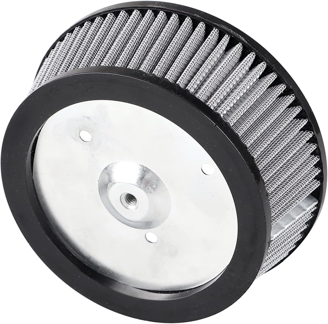 Reemplazo de elemento limpiador de aire de ventosa gris para Harley Big Twin 1999-2017 Dyna Softail Road King FLHR
