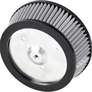 Reemplazo de elemento limpiador de aire de ventosa gris para Harley Big Twin 1999-2017 Dyna Softail Road King FLHR Reemplazo de elemento limpiador de aire de ventosa gris para Harley Big Twin 1999-2017 Dyna Softail Road King FLHR