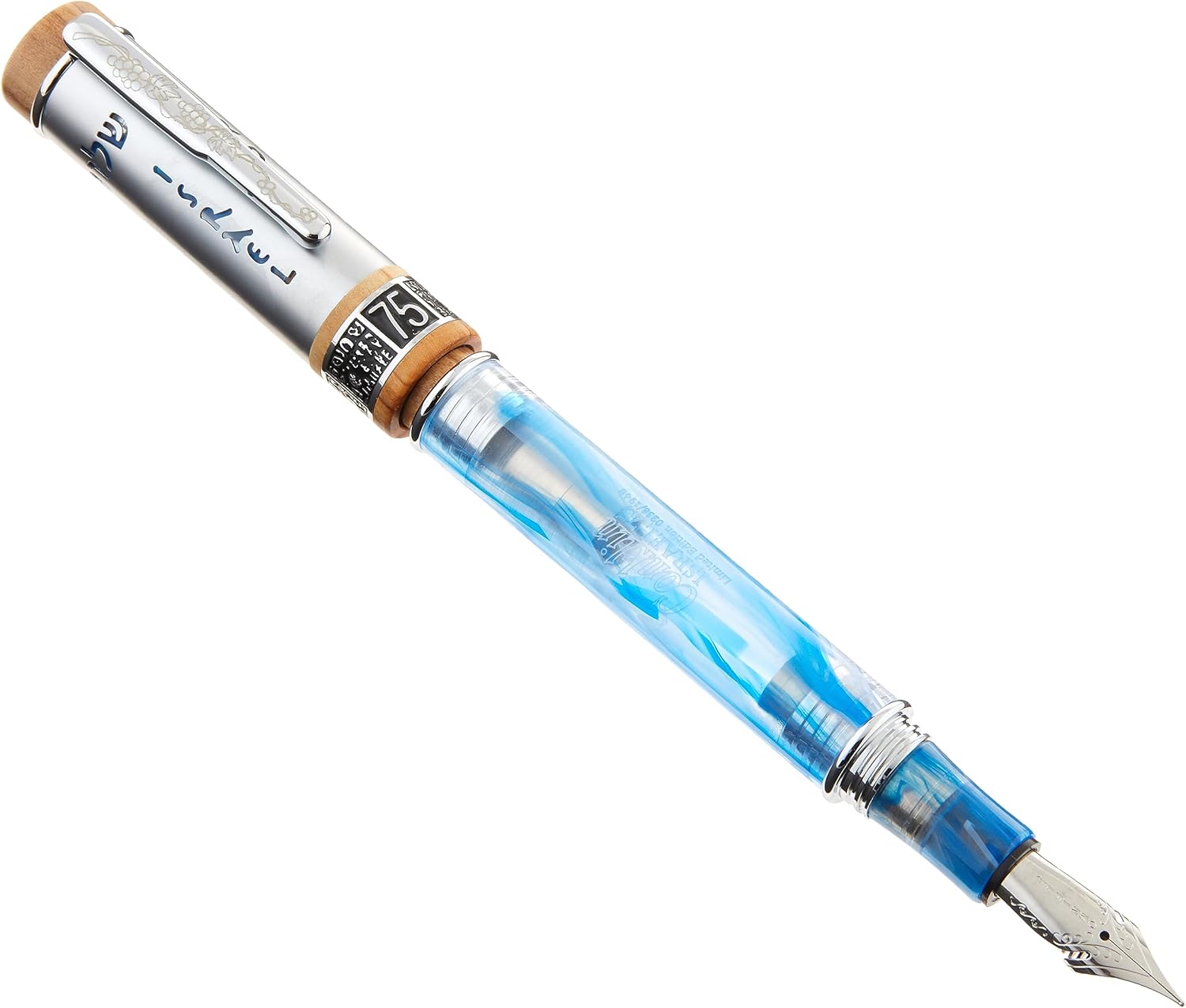 Conklin Israel 75 ANIVERSARY DIAMOND JUBILEE COLLECTION Edición Limitada 1948 Pluma Estilográfica – Omniflex