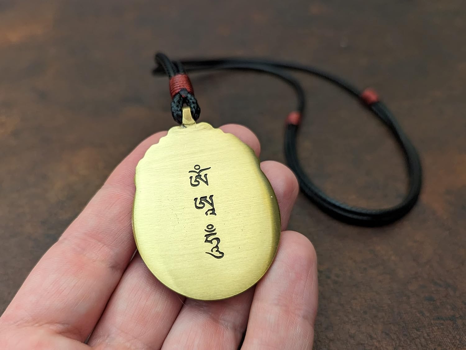 Bagua Amulet Melong Tibetan Mirror Defense Negative Provocation Reflection Dzogchen Bon Buddhist Pendant Tibet Necklace Shaman Mirror