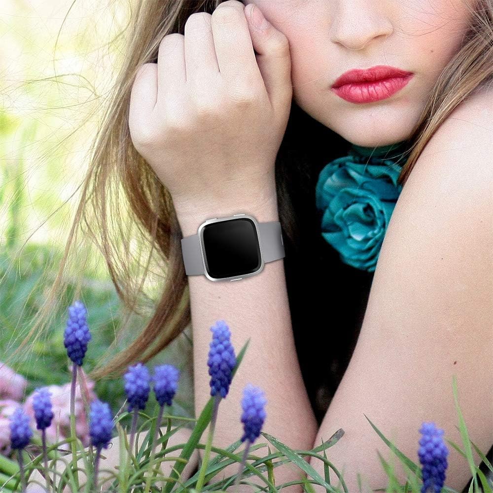 Wepro – Correas para reloj inteligente, compatibles con Fitbit Versa, Versa 2 y Versa Lite SE, para mujeres y hombres, pequeños y grandes