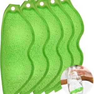 Magic Beans Limpiador de botellas, esponja reutilizable de limpieza de botellas, esponja de limpieza de botellas en forma de granos, lavavajillas Magic Beans Limpiador de botellas, esponja reutilizable de limpieza de botellas, esponja de limpieza de botellas en forma de granos, lavavajillas