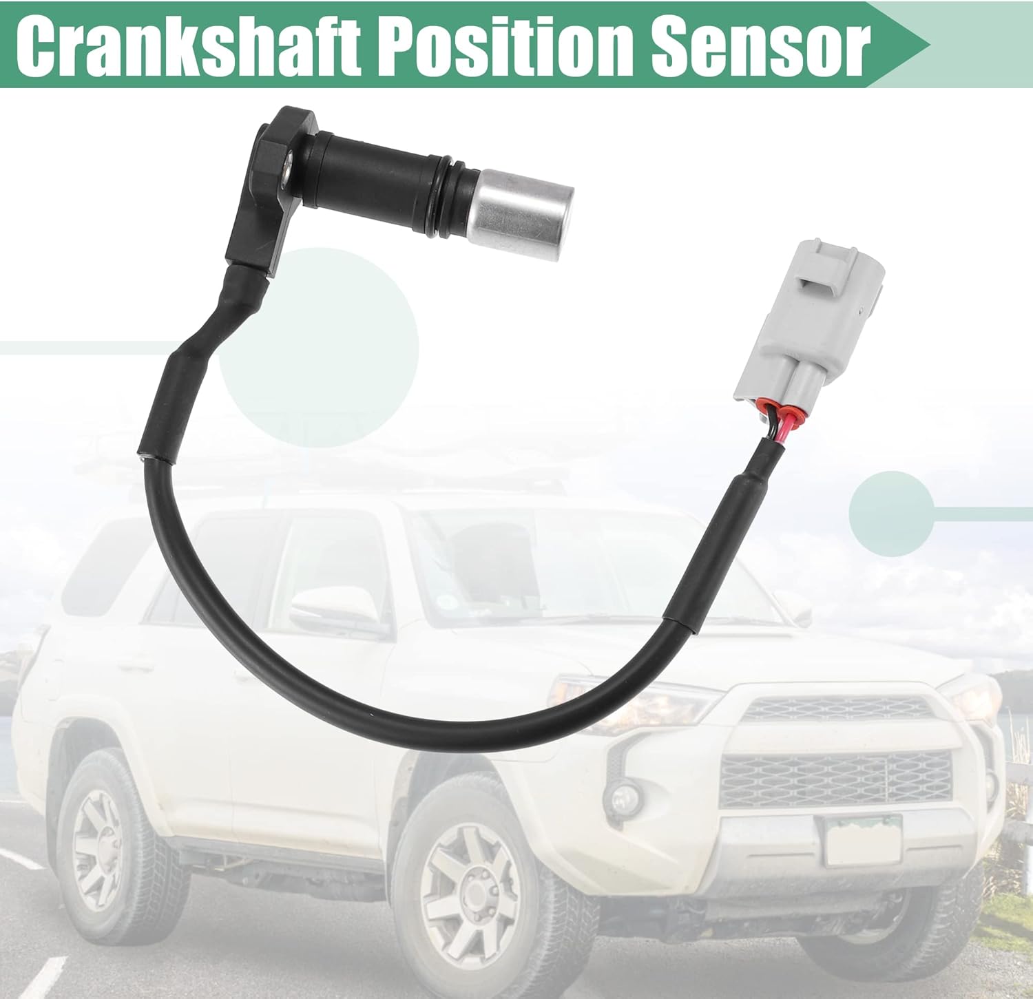 X AUTOHAUX Sensor de posición del cigüeñal 90919-05016 para Toyota 4Runner 2.7L AT Base 1996-2000 para Toyota 4Runner 2.7L MT Base 1996-2000