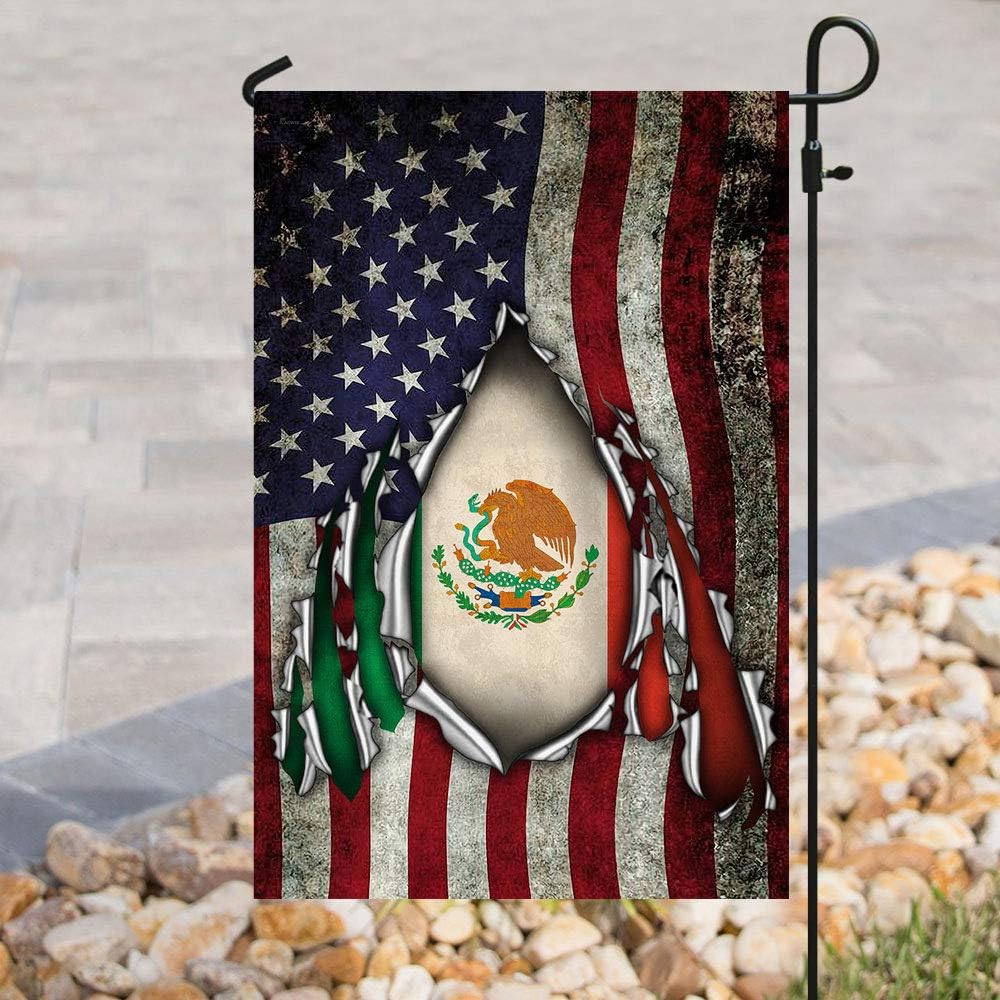 Banderas QNK265F, bandera de casa (29.5 x 39.5 pulgadas), banderas de jardín de casa de poliéster de alta calidad, banderas decorativas para