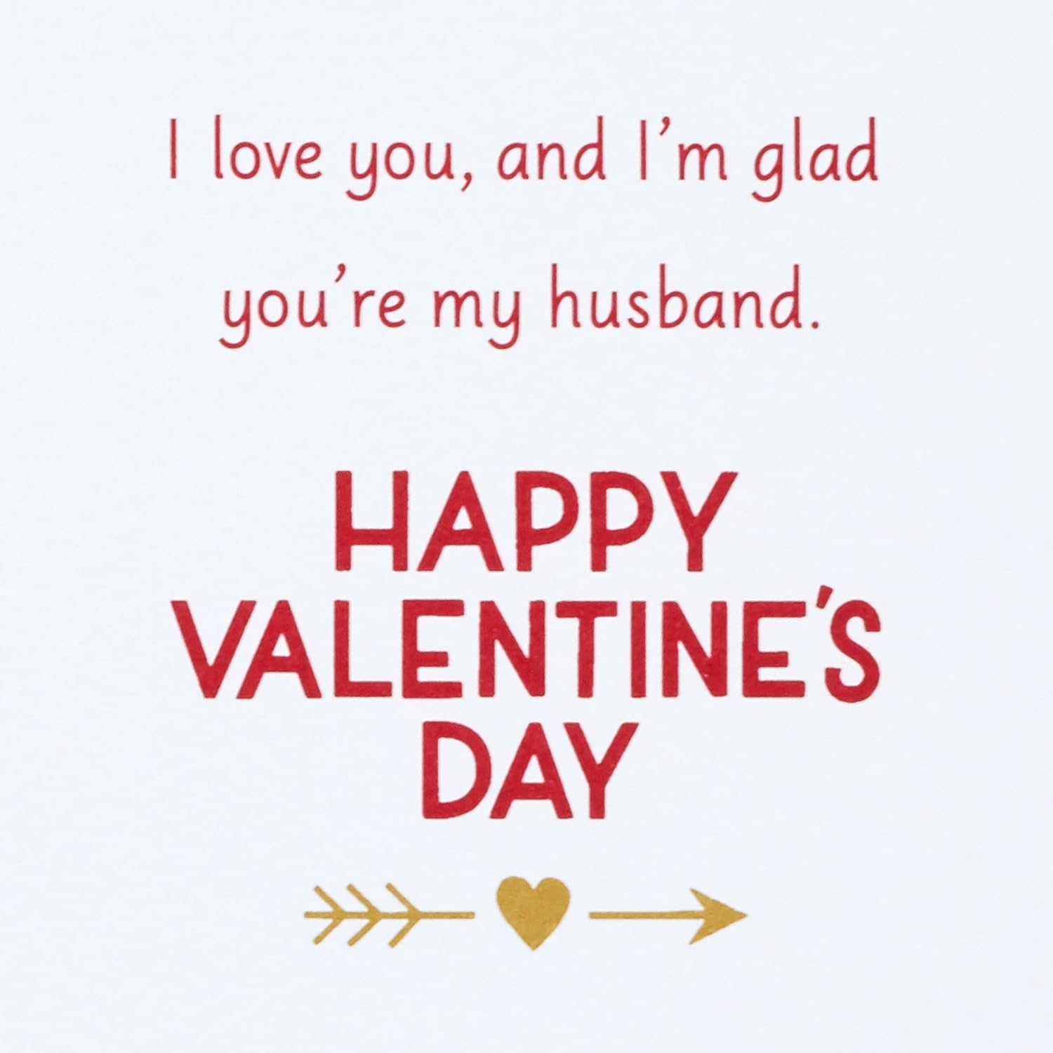 Hallmark Tarjeta de San Valentín para marido (Love You No Matter What)