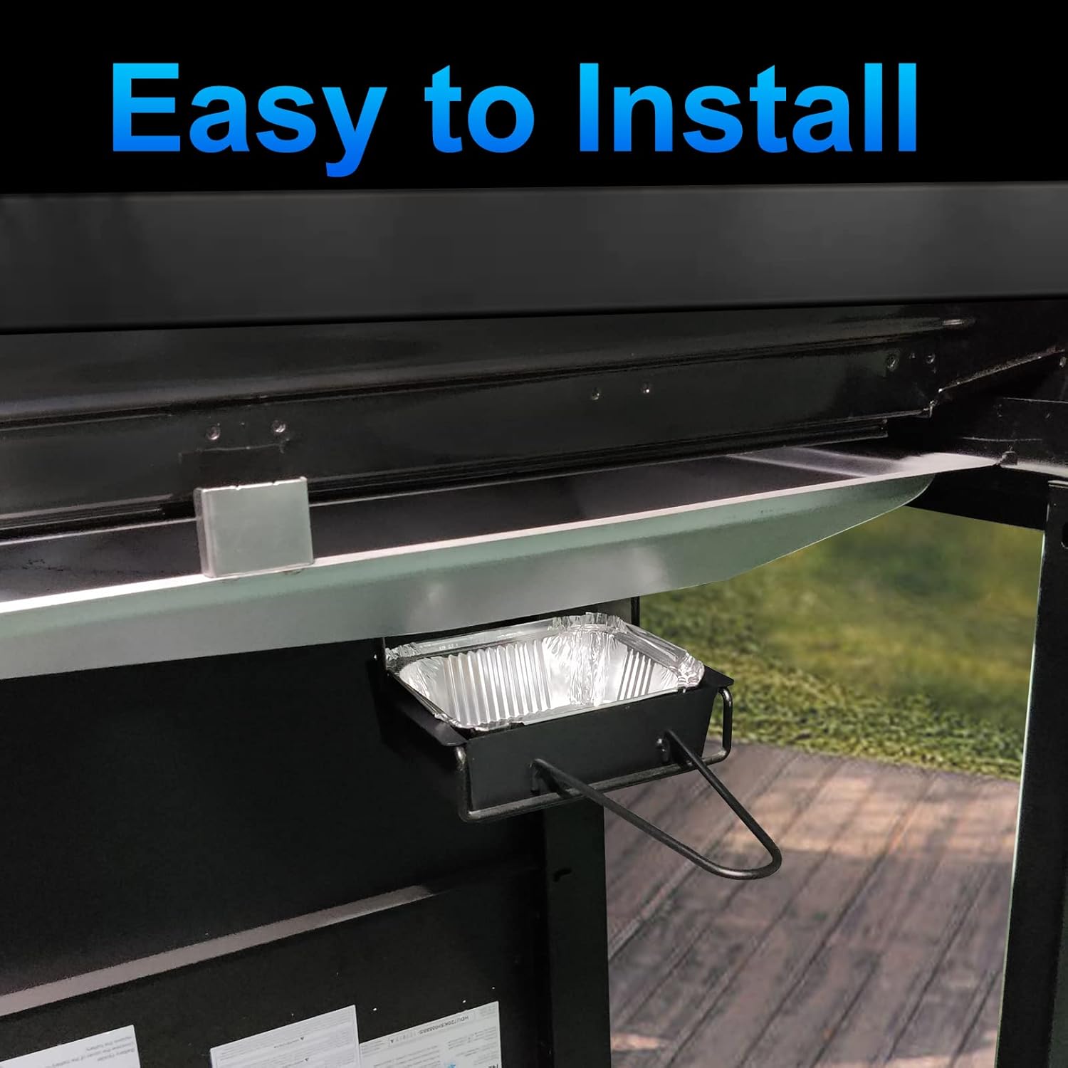 Uniflasy Bandeja de goteo para Home Depot Nexgrill 720-0830H 720-0830D bandeja de grasa para Nexgrill 720-0882A 720-0925P 720-0896 720-0888S para