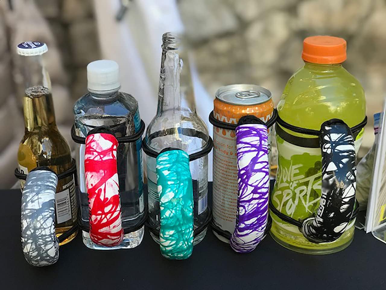 Mango universal para bebidas, agua oceánica, azul rey y verde azulado, el mango original de la taza, calidad premium, resistente, tazas, tazas,
