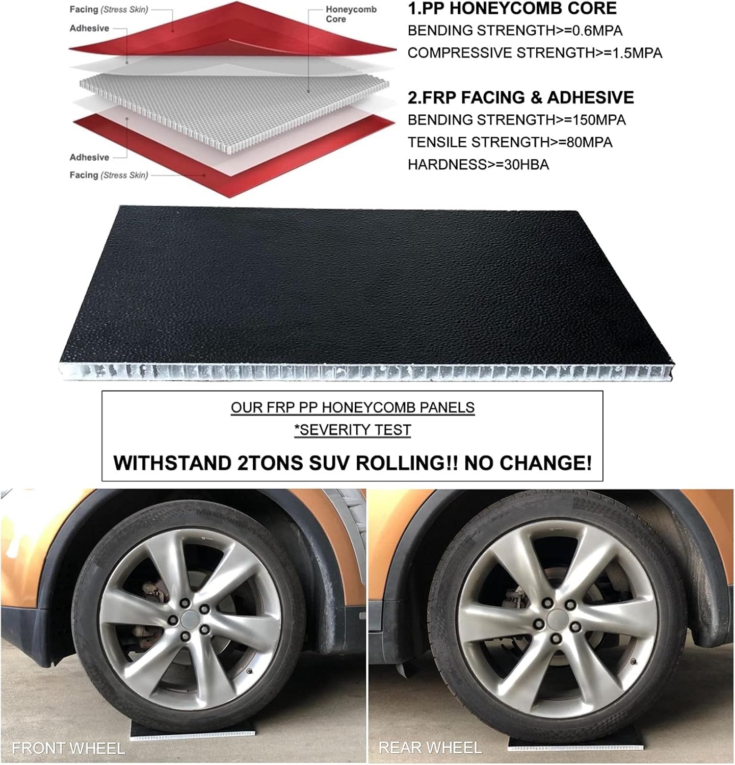 Cubierta rígida de tres pliegues para caja de camioneta de 5.0 pies para Nissan Frontier 2005-2025  Cubierta Tonneau Suzuki Equator 2009-2012