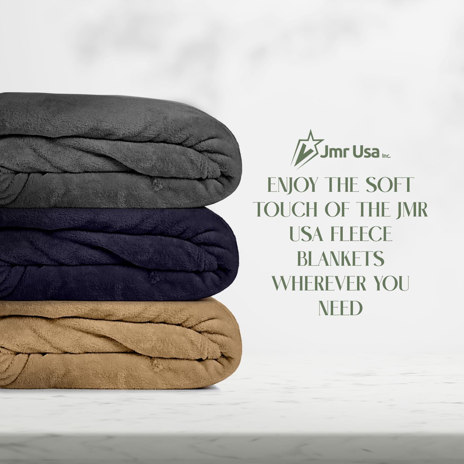 Manta de forro polar para cama, sofá 50 x 60 pulgadas, estándar – Manta de microfibra ultrasuave y cálida para uso doméstico y al aire libre, manta