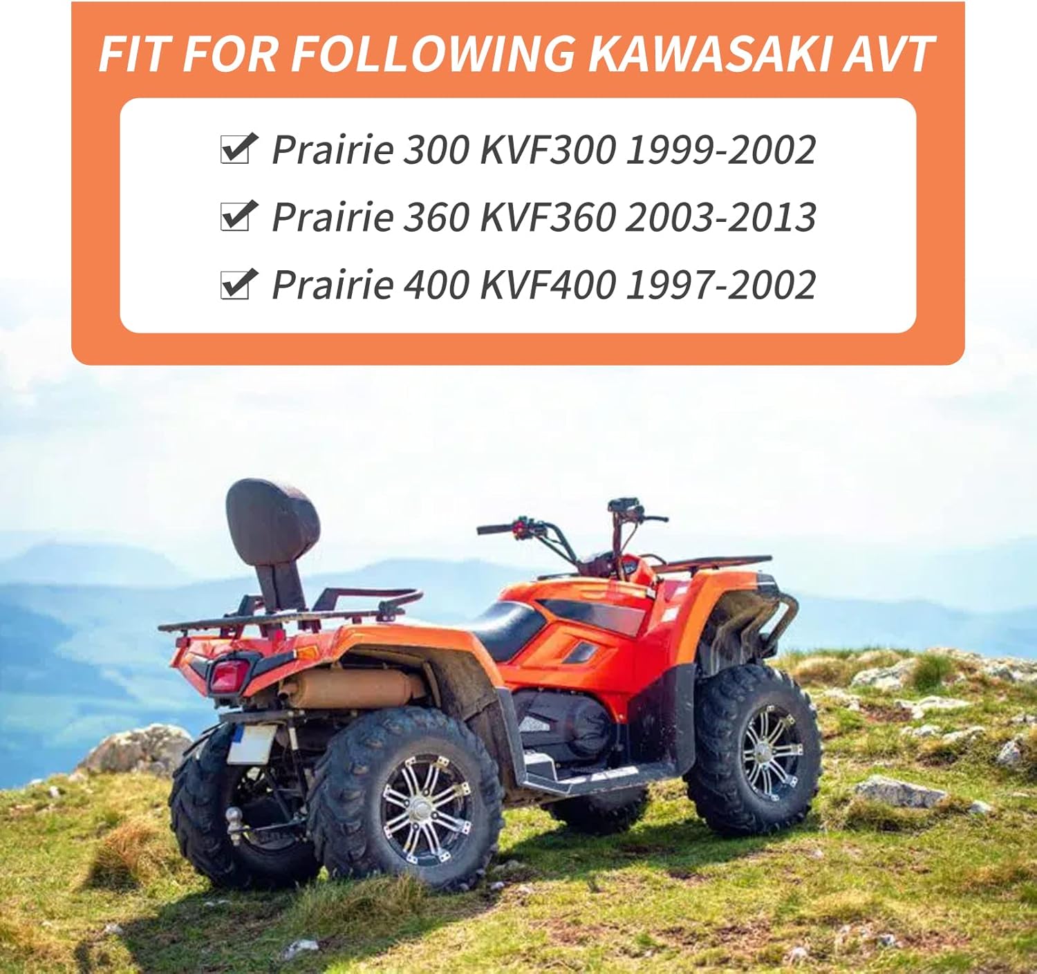 Pinzas de freno delanteras izquierda derecha con pastillas para Kawasaki Prairie 300 KVF300 Prairie 360 KVF360 Prairie 400 KVF400 43080-5135
