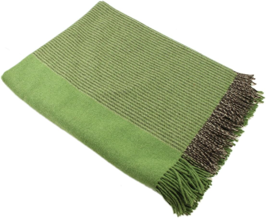 Biddy Murphy, Manta suave de 100% lana merino irlandesa, 75 x 58 pulgadas, importada de Irlanda, estilo celta tradicional, calidad de reliquia,