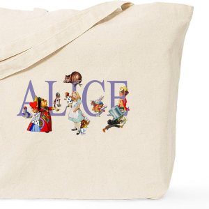 CafePress ALICE & FRIENDS IN WONDERLAND – Bolsa de mano CafePress ALICE & FRIENDS IN WONDERLAND – Bolsa de mano