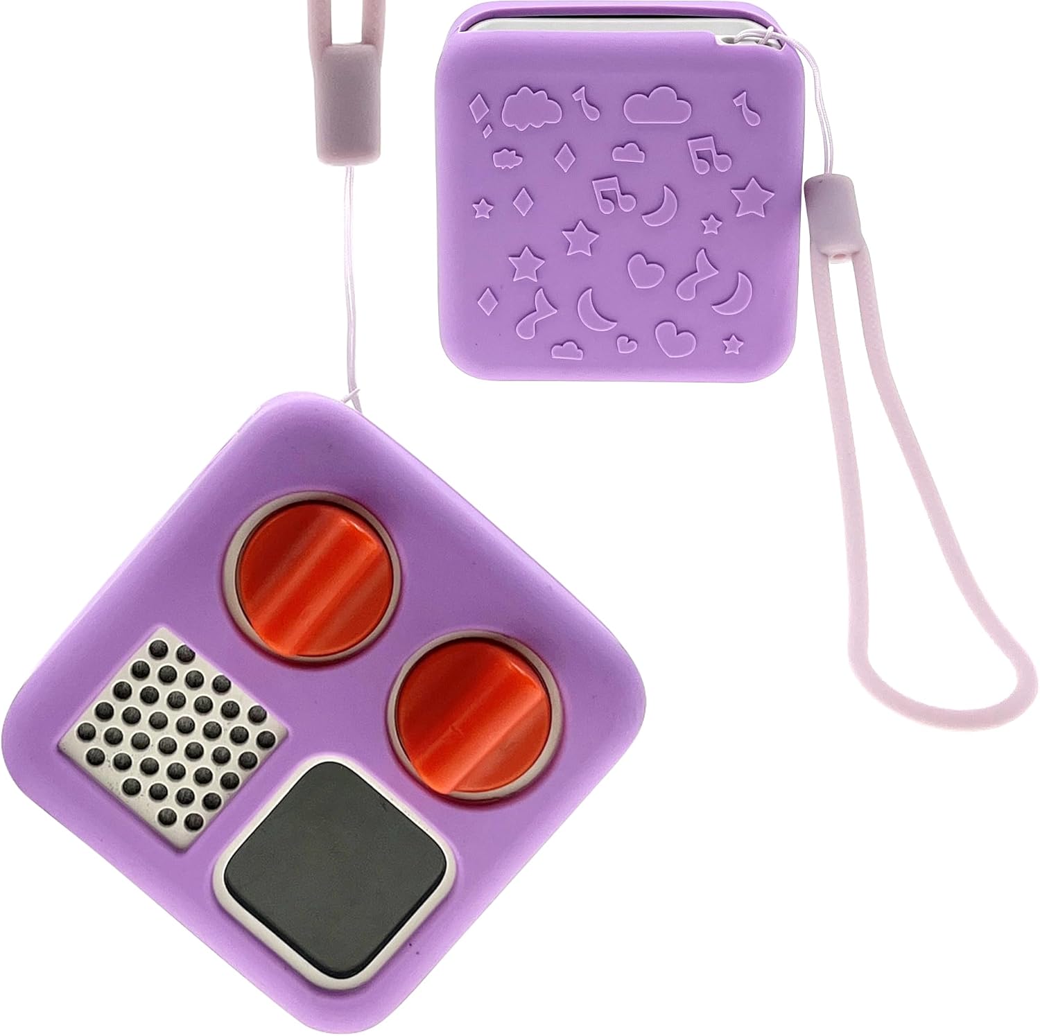 LeoTube Funda de silicona para Yoto Mini Player, funda protectora de silicona compatible con mini altavoz Bluetooth (solo funda de silicona, máquina