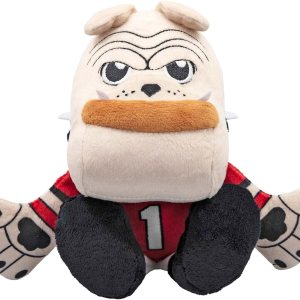 Bleacher Creatures Georgia Bulldogs – Mascota peluda Dawg de 8 pulgadas, peluche sentado Kuricha, mascota suave inspirada en Chibi Bleacher Creatures Georgia Bulldogs – Mascota peluda Dawg de 8 pulgadas, peluche sentado Kuricha, mascota suave inspirada en Chibi