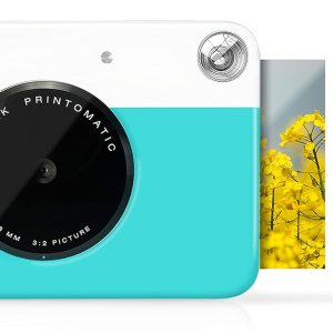 Zink Kodak PRINTOMATIC Cámara digital de impresión instantánea (azul) con papel fotográfico Kodak de 2 pulgadas x 3 pulgadas (50 hojas) Zink Kodak PRINTOMATIC Cámara digital de impresión instantánea (azul) con papel fotográfico Kodak de 2 pulgadas x 3 pulgadas (50 hojas)