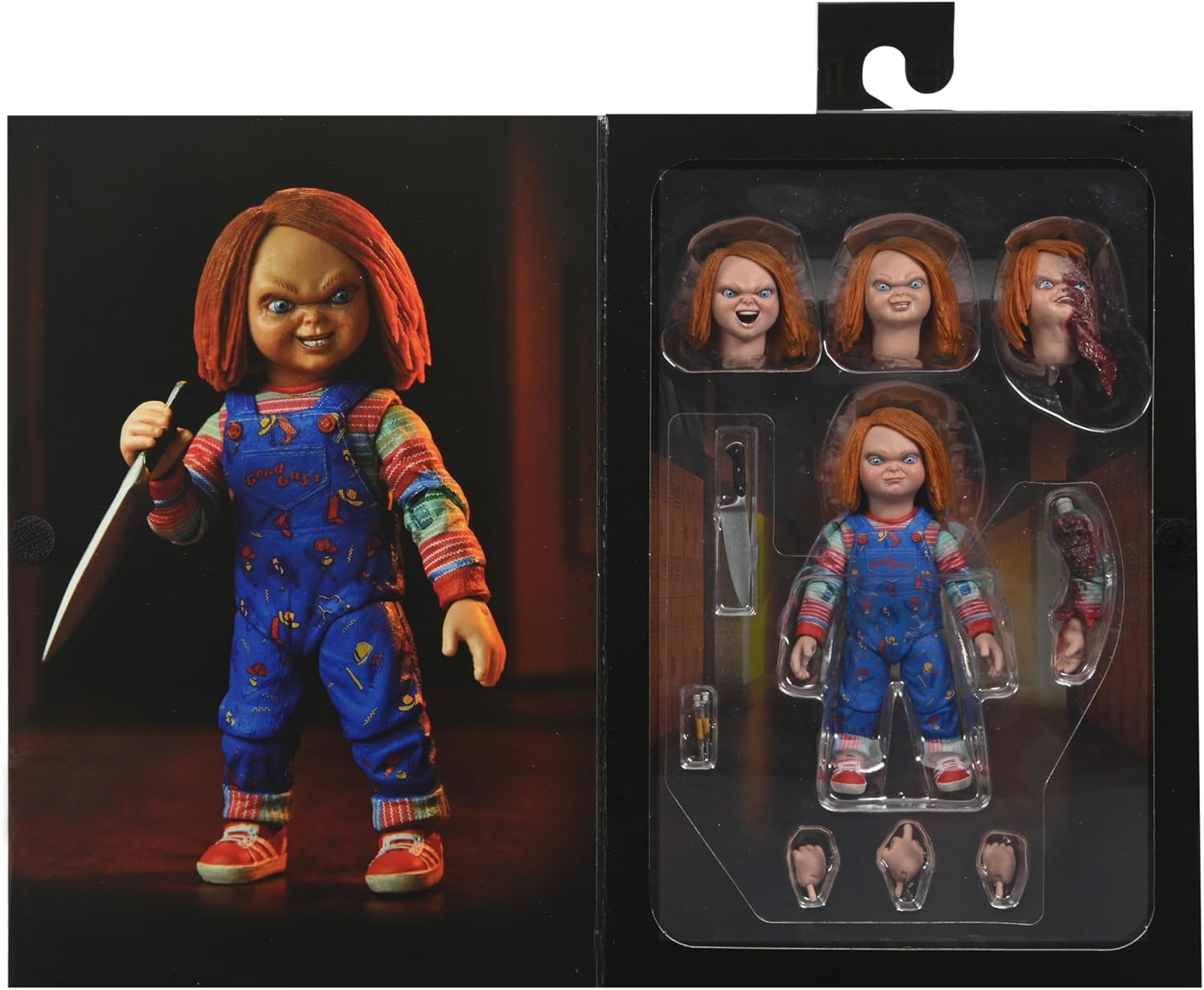 NECA – Figura de acción a escala de 7 pulgadas de Chucky (Serie de TV) Ultimate Chucky