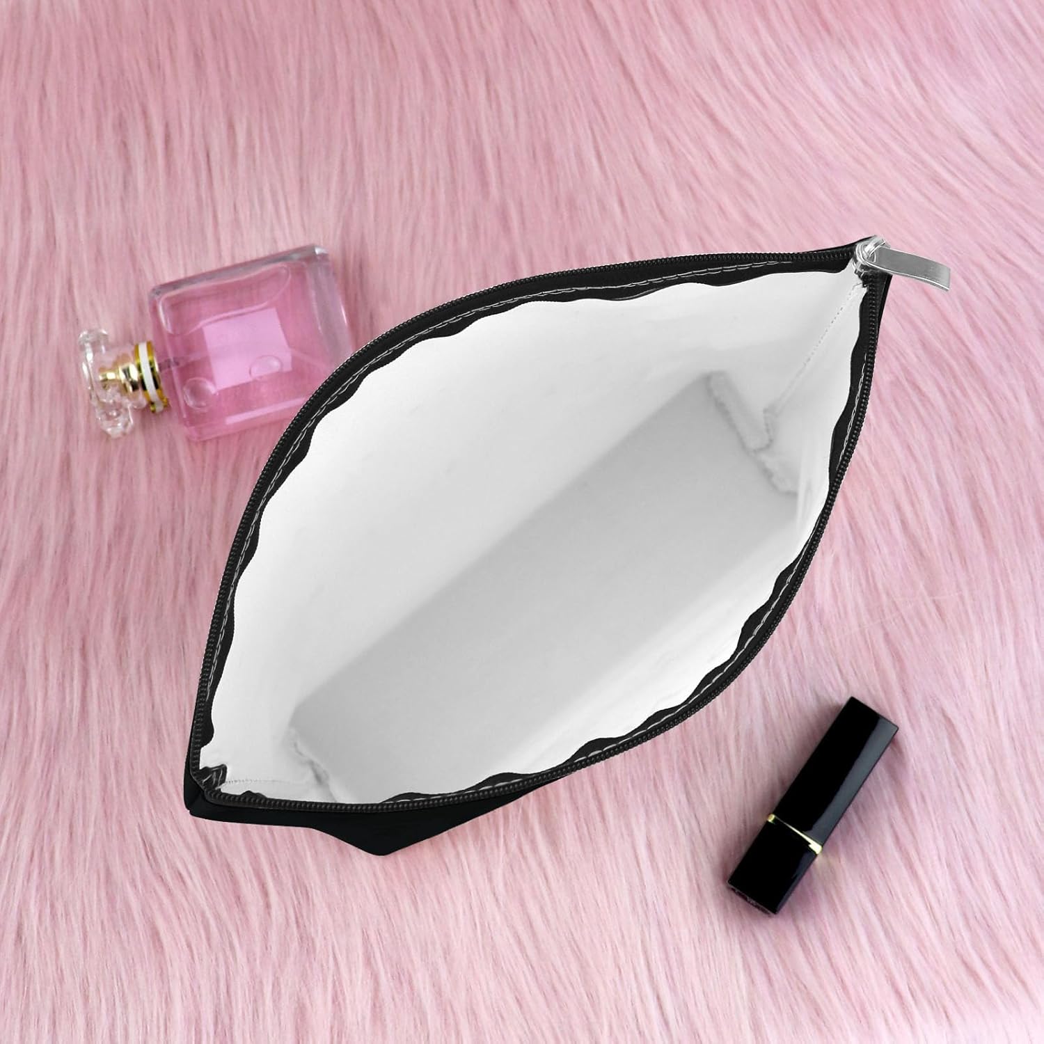 Sfodiary Bolsa de maquillaje para amantes del bingo, regalos de bingo para mujeres, amantes del casino, regalo para mujeres, bolsa de cosméticos,