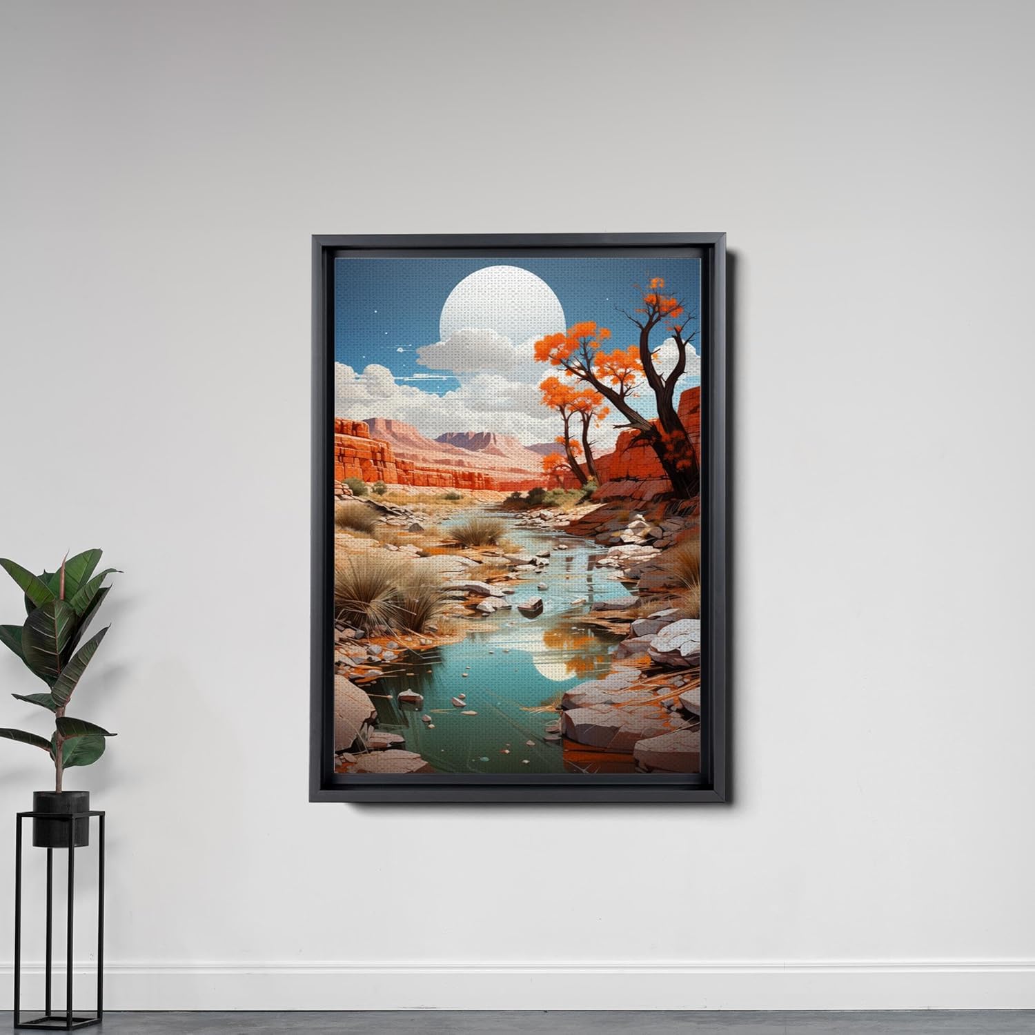 Red Mesa, Archival Print of Landscape Prints of Red Mountain in Mesa, Arizona, Canvas Prints, Wall Decor