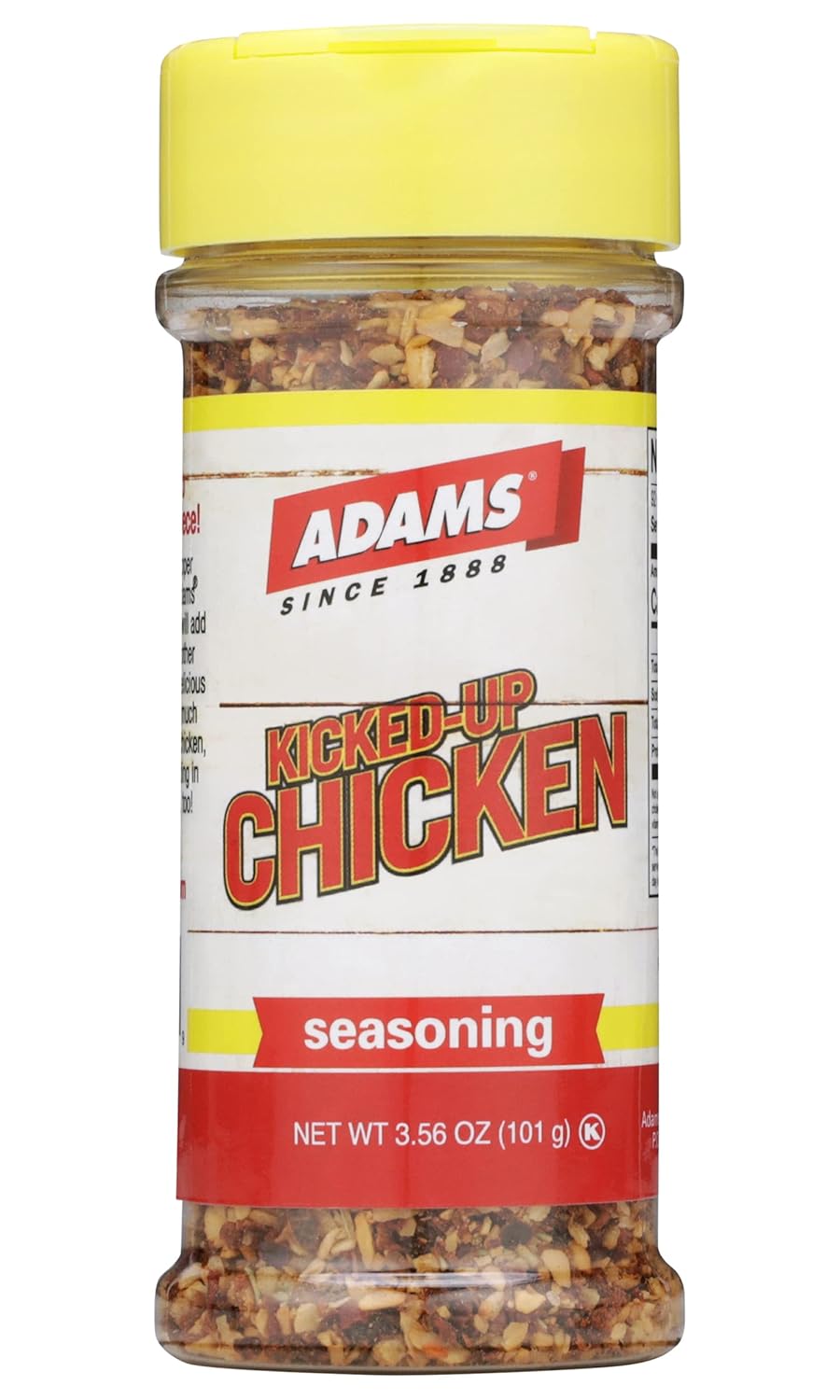 Adams Kicked-Up – Condimento para pollo, botella de 3.56 onzas (paquete de 1)