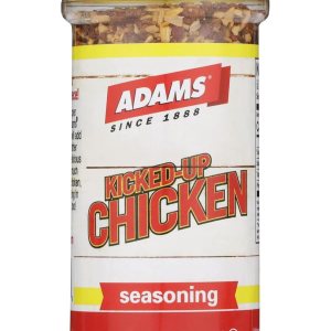 Adams Kicked-Up – Condimento para pollo, botella de 3.56 onzas (paquete de 1) Adams Kicked-Up – Condimento para pollo, botella de 3.56 onzas (paquete de 1)