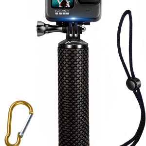 Agarre flotante impermeable compatible con GoPro Hero 10 9 8 7 6 5 4 3+ 2 1 sesión, kit de accesorios de montaje para deportes acuáticos y cámaras Agarre flotante impermeable compatible con GoPro Hero 10 9 8 7 6 5 4 3+ 2 1 sesión, kit de accesorios de montaje para deportes acuáticos y cámaras