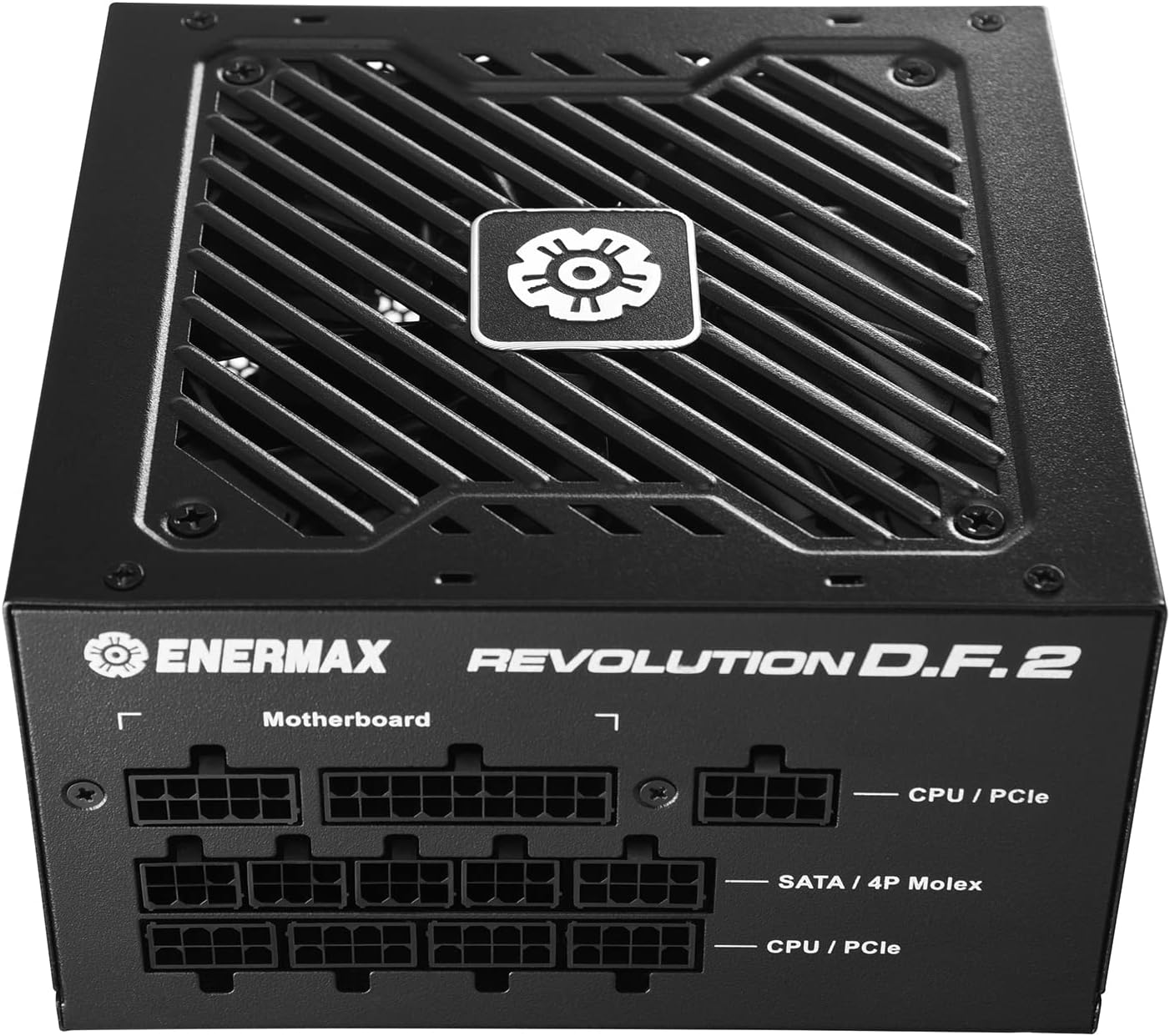 ENERMAX Revolution D.F. 2 Fuente de alimentación modular completa de 1200 W, compatible con ATX 3.0 y PCIe 5.0, conector de 600 W 12VHPWR – 80 Plus